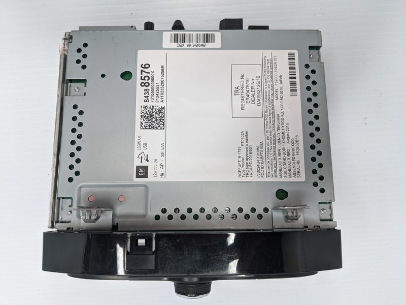 UNLOCKED 18-20 SONIC TRAX OEM RADIO 84388576 w/o U2K - Image 4
