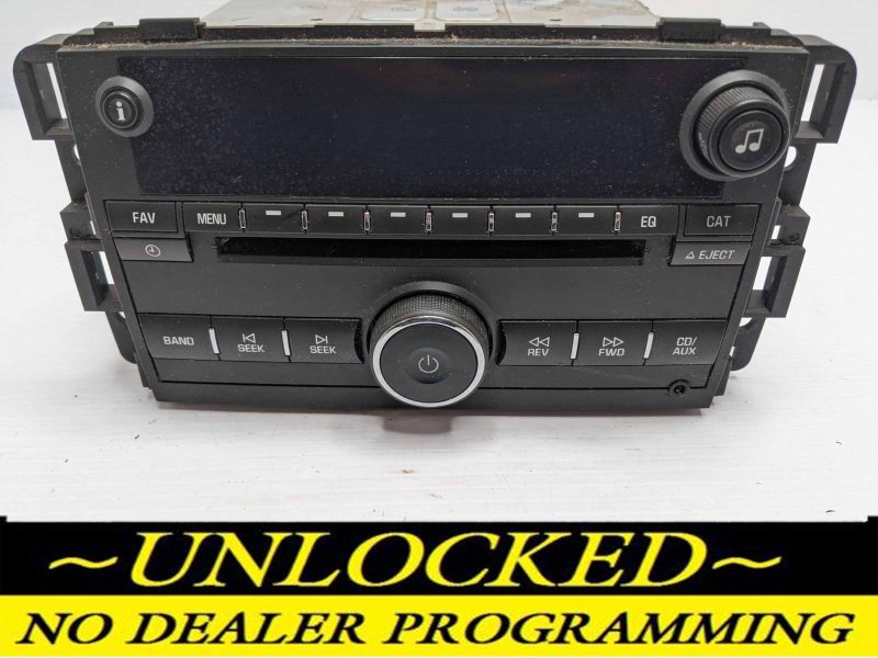 UNLOCKED 2011 IMPALA OEM RADIO 20955156 US8
