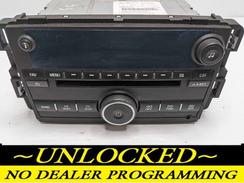 UNLOCKED 2008 ENCLAVE OEM RADIO 25831565