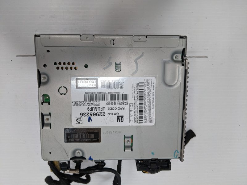 UNLOCKED 2013 VOLT MALIBU OEM RADIO 22965236 UFU - Image 2