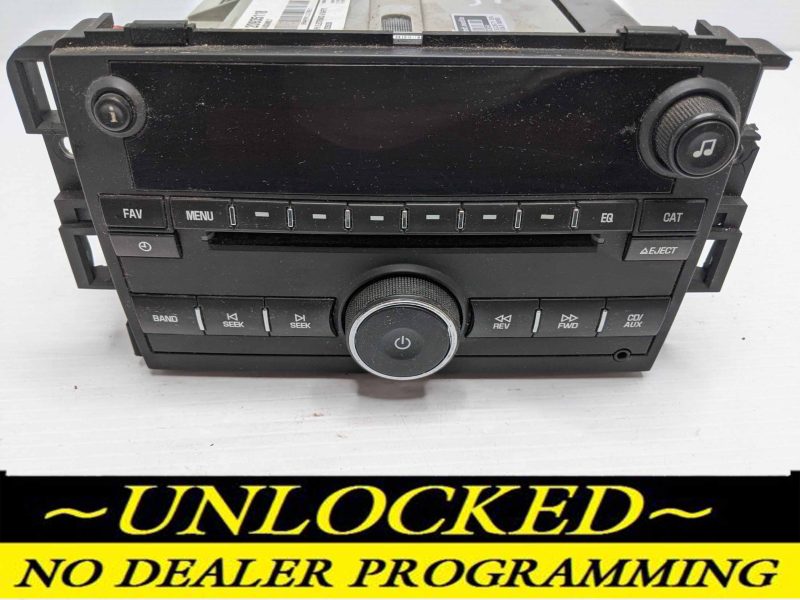 UNLOCKED 2010 GMC ACADIA OEM RADIO 20935118 US8