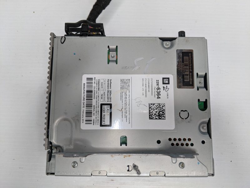 UNLOCKED 14-17 EQUINOX CRUZE VERANO OEM RADIO 22976364 UYE w/o sat - Image 2