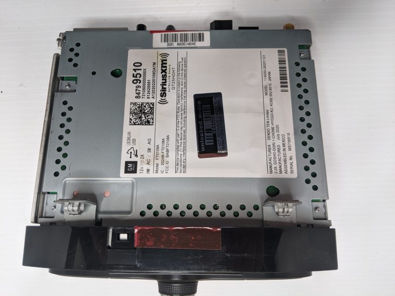 UNLOCKED 18-21 SONIC TRAX OEM RADIO 84799510 w/U2K - Image 5
