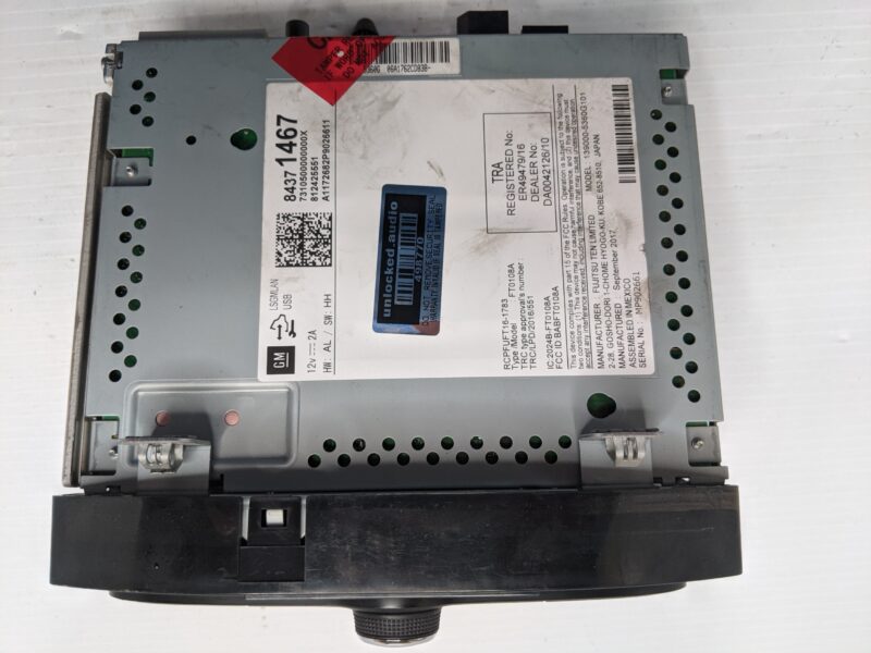 UNLOCKED 2018 SONIC TRAX OEM RADIO 84371467 w/o U2K - Image 5