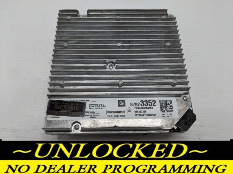 UNLOCKED 21-24 BUICK ENCLAVE ENCORE INFOTAINMENT RADIO RECEIVER 87823352 IOS