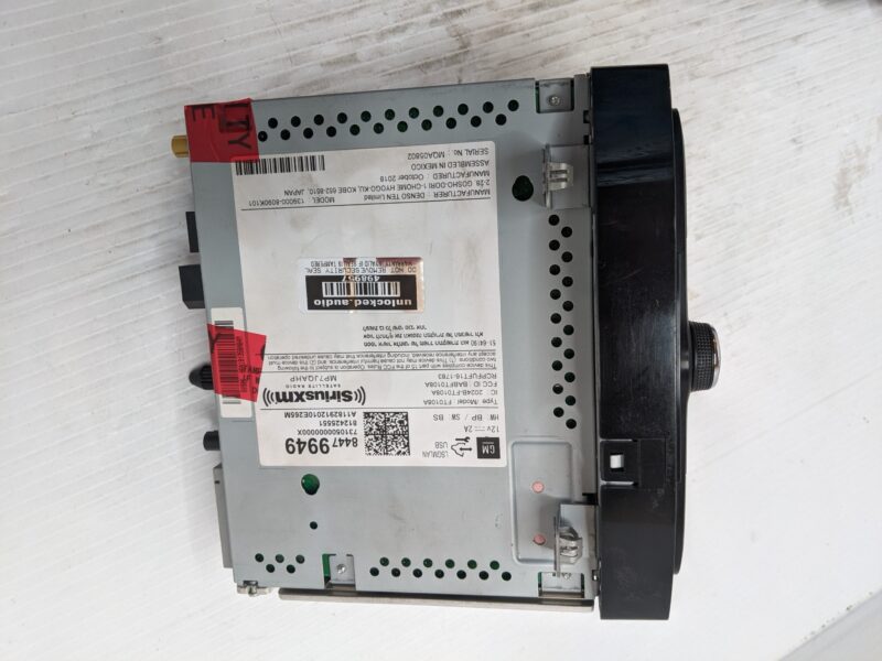 UNLOCKED 18-20 SONIC TRAX OEM RADIO 84479949 w/U2K UQA - Image 3