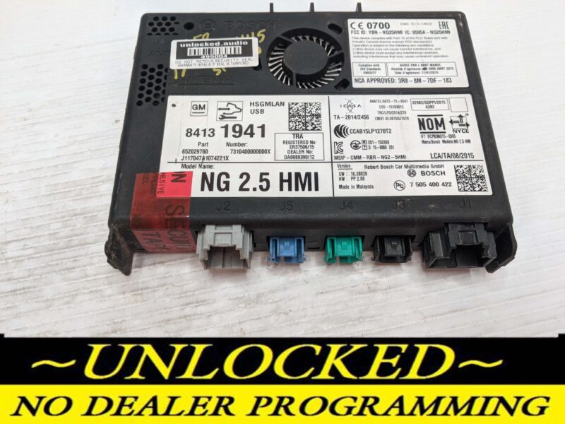 UNLOCKED 16-18 CHEVY CADILLAC GMC BUICK NG 2.5 HMI 84131941 IO5