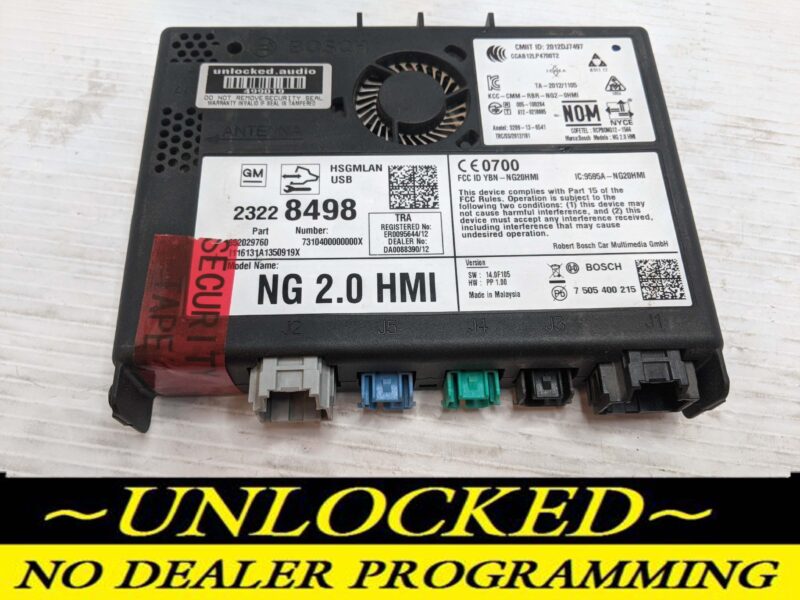 UNLOCKED 15-16 CHEVY GMC BUICK CADILLAC NG 2.0 HMI 23228498 IO5