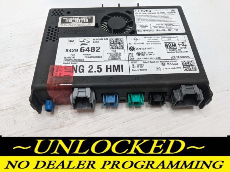 UNLOCKED 18-20 CHEVY GMC BUICK CADILLAC NG 2.5 HMI 84296482 IO6