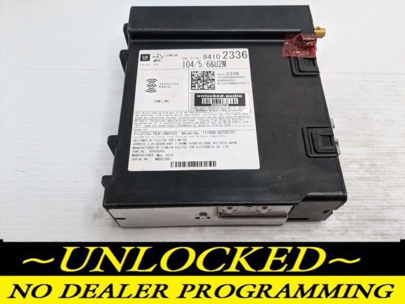 UNLOCKED 2017 CHEVY GMC CADILLAC OEM RADIO MODULE 84102336 IO6