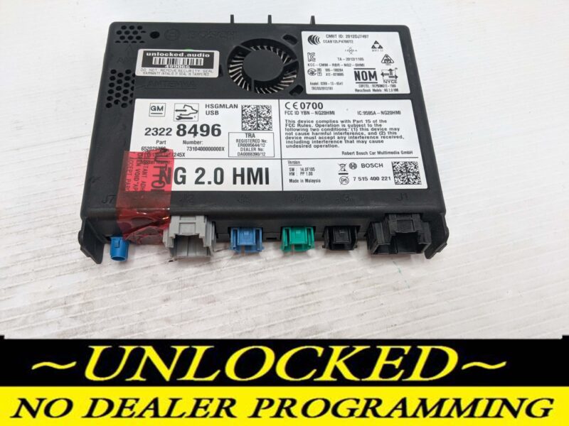 UNLOCKED 15-17 CHEVY GMC BUICK CADILLAC NG 2.0 HMI 23228496 IO6