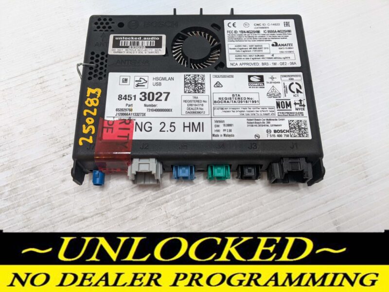 UNLOCKED 18-20 CHEVY GMC BUICK CADILLAC NG 2.5 HMI 84513027 IO6