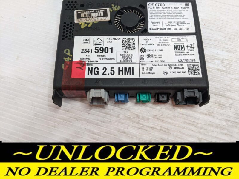 UNLOCKED 16-19 CHEVY GMC BUICK CADILLAC NG 2.5 HMI 23415901 IO5