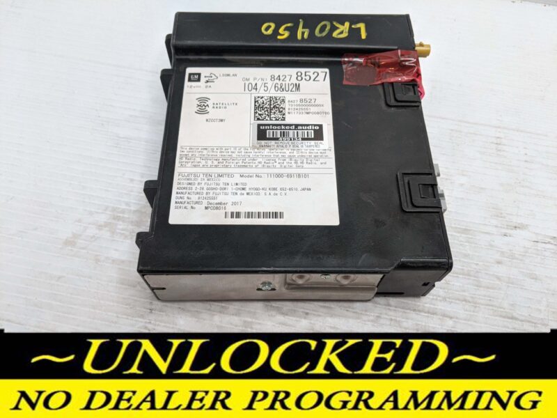 UNLOCKED 17-19 SILVERADO TAHOE SUBURBAN YUKON SIERRA ACADIA LACROSSE ENCLAVE XT5 ESCALADE OEM RADIO 84278527