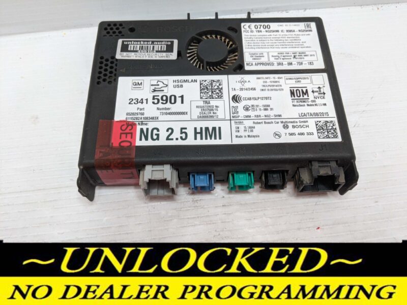 UNLOCKED 16-19 CHEVY GMC BUICK CADILLAC NG 2.5 HMI 23415901 IO5
