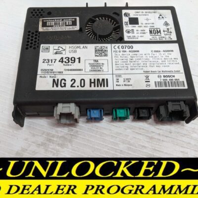 UNLOCKED 13-15 CHEVY GMC BUICK CADILLAC NG 2.0 HMI 23174391 IO5