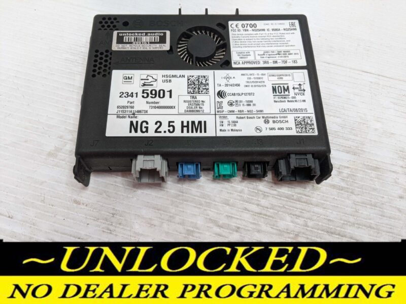 UNLOCKED 16-19 CHEVY GMC BUICK CADILLAC NG 2.5 HMI 23415901 IO5