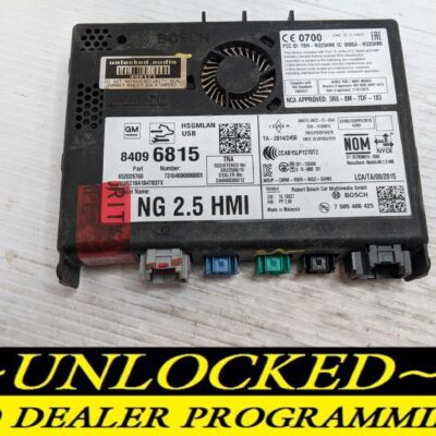 UNLOCKED 16-18 CHEVY GMC BUICK CADILLAC NG 2.5 HMI 84096815 IO5