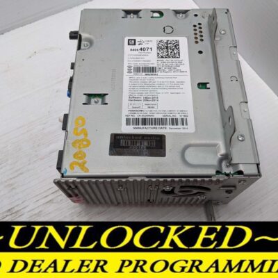 UNLOCKED 16-17 CRUZE EQUINOX TERRAIN OEM RADIO 84064071 UHQ