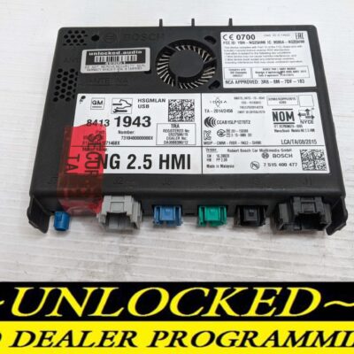 UNLOCKED 18-20 CHEVY GMC BUICK CADILLAC NG 2.5 HMI 84131943 IO6
