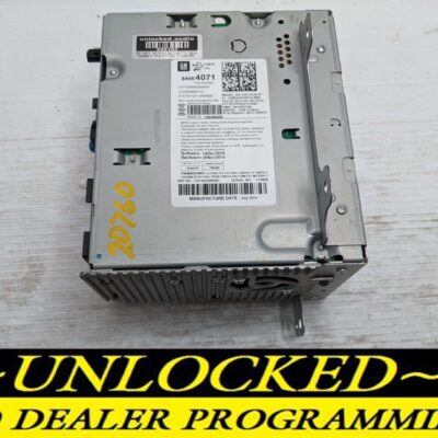 UNLOCKED 16-17 CRUZE EQUINOX TERRAIN OEM RADIO 84064071 UHQ