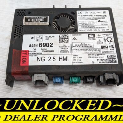 UNLOCKED 18-20 CHEVY GMC BUICK NG 2.5 HMI 84546902 IO5