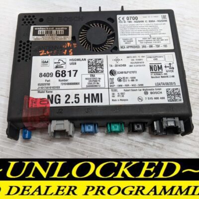UNLOCKED 17-20 CHEVY GMC BUICK CADILLAC NG 2.5 HMI 84096817 IO6