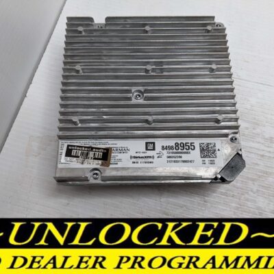 UNLOCKED 21-22 GMC YUKON DENALI INFOTAINMENT RADIO RECEIVER 84988955 IOT UQP