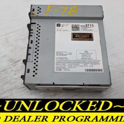 UNLOCKED 18-19 MALIBU EQUINOX TERRAIN OEM RADIO 84388713 IOR