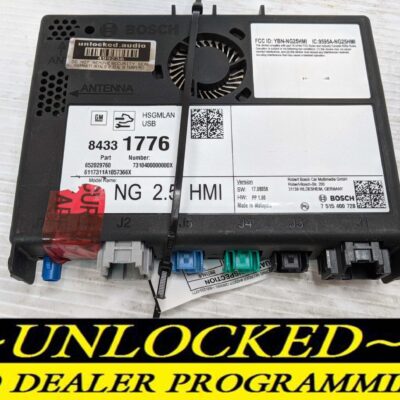 UNLOCKED 18-20 CHEVY GMC BUICK CADILLAC NG 2.5 HMI 84331776 IO6