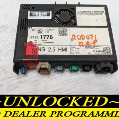 UNLOCKED 18-20 CHEVY GMC BUICK CADILLAC NG 2.5 HMI 84331776 IO6
