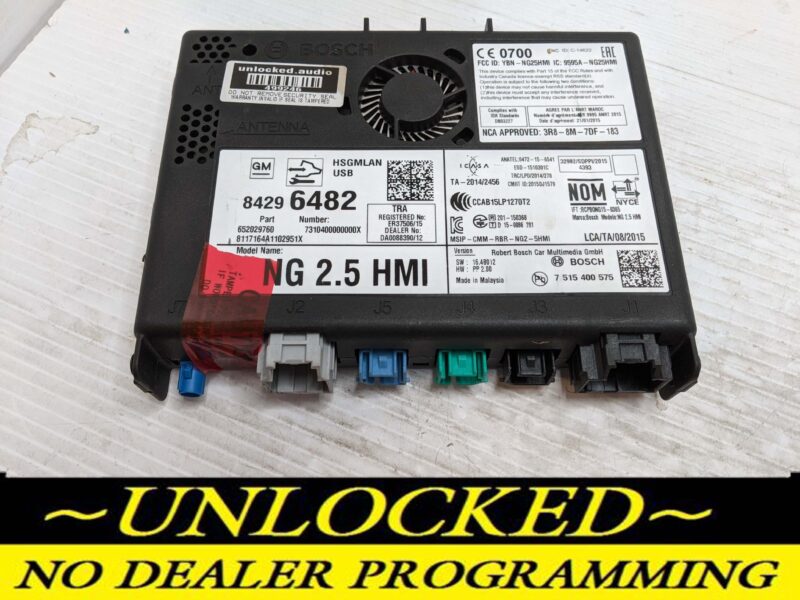 UNLOCKED 18-20 CHEVY GMC BUICK CADILLAC NG 2.5 HMI 84296482 IO6