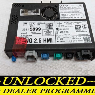UNLOCKED 18-20 CHEVY GMC BUICK CADILLAC NG 2.5 HMI 23415899 IO6