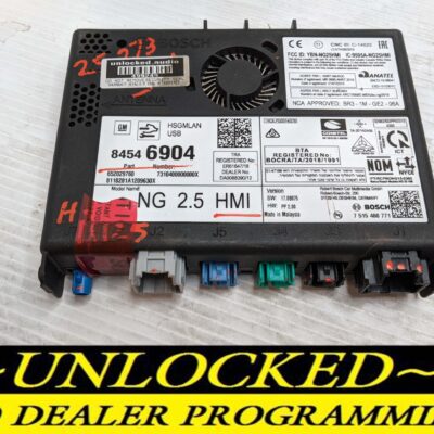 UNLOCKED 18-20 CHEVY GMC BUICK CADILLAC NG 2.5 HMI 84546904 IO6
