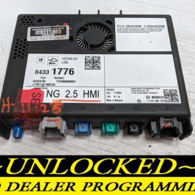UNLOCKED 18-20 CHEVY GMC BUICK CADILLAC NG 2.5 HMI 84331776 IO6