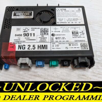 UNLOCKED 16-17 CHEVY GMC BUICK CADILLAC NG 2.5 HMI 84089011 IO6