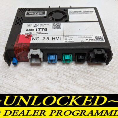 UNLOCKED 18-20 CHEVY GMC BUICK CADILLAC NG 2.5 HMI 84331776 IO6