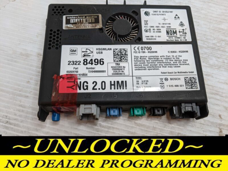 UNLOCKED 15-17 CHEVY GMC BUICK CADILLAC NG 2.0 HMI 23228496 IO6