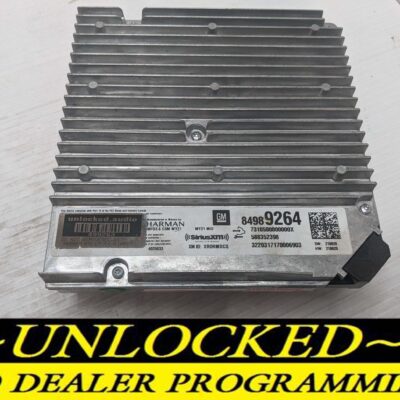 UNLOCKED 21-24 CHEVY SILVERADO OEM INFOTAINMENT RADIO 84989264 IOS