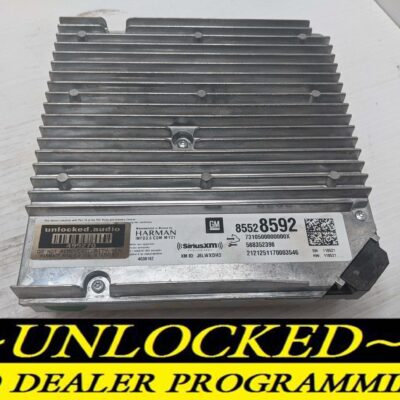 UNLOCKED 21-24 GMC SIERRA OEM INFOTAINMENT RADIO 85528592 IOS