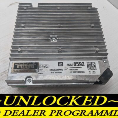 UNLOCKED 21-24 GMC SIERRA OEM INFOTAINMENT RADIO 85528592 IOS