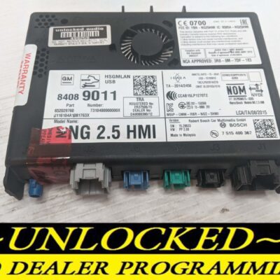 UNLOCKED 16-17 CHEVY GMC BUICK CADILLAC NG 2.5 HMI 84089011 IO6