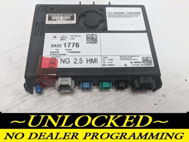 UNLOCKED 18-20 CHEVY GMC BUICK CADILLAC NG 2.5 HMI 84331776 IO6