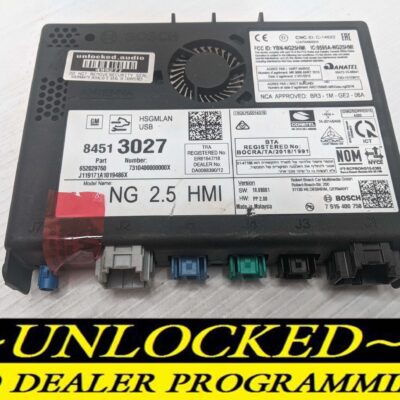 UNLOCKED 18-20 CHEVY GMC BUICK CADILLAC NG 2.5 HMI 84513027 IO6