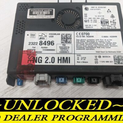 UNLOCKED 15-17 CHEVY GMC BUICK CADILLAC NG 2.0 HMI 23228496 IO6