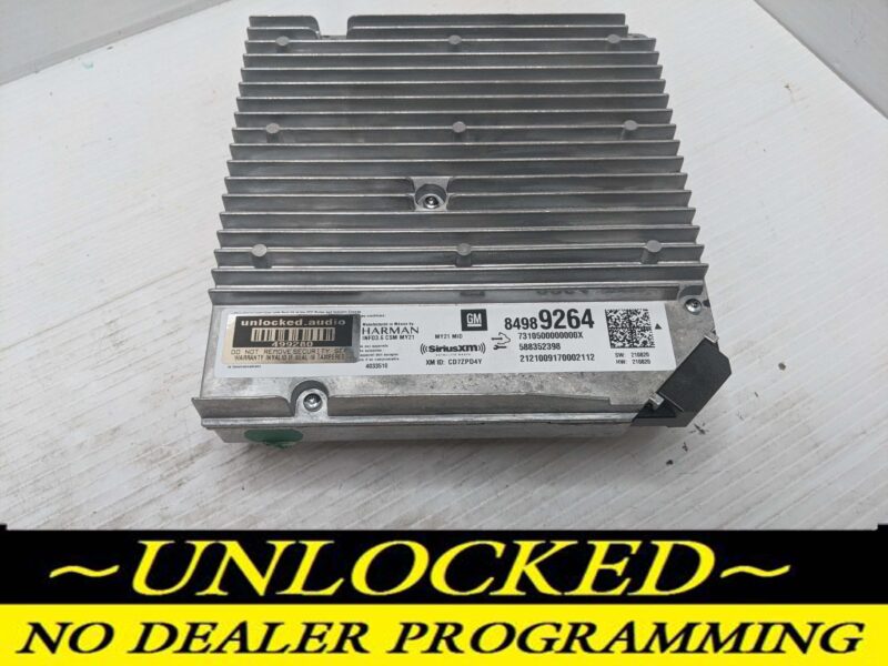 UNLOCKED 21-24 CHEVY SILVERADO BLAZER OEM INFOTAINMENT RADIO 84989264 IOU