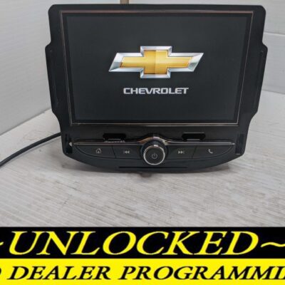 UNLOCKED 18-20 SONIC TRAX OEM RADIO 84691595 w/o U2K