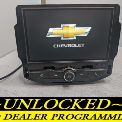 UNLOCKED 18-20 SONIC TRAX OEM RADIO 84691595 w/o U2K