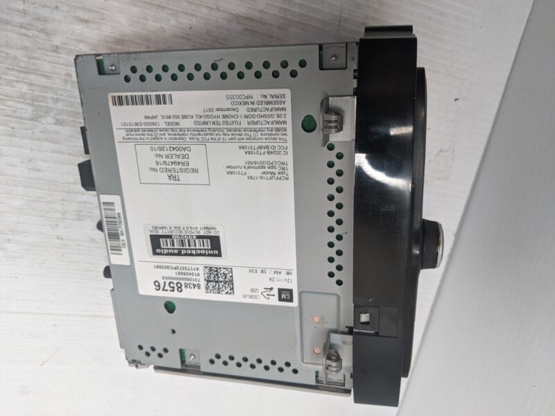 UNLOCKED 18-20 SONIC TRAX OEM RADIO 84388576 w/o U2K - Image 3
