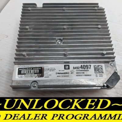 UNLOCKED 21-24 GMC SIERRA CHEVY BLAZER OEM INFOTAINMENT RADIO 84924097 IOS